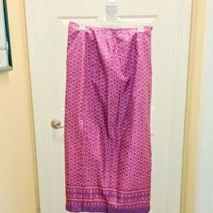 Thai handmade purple skirt